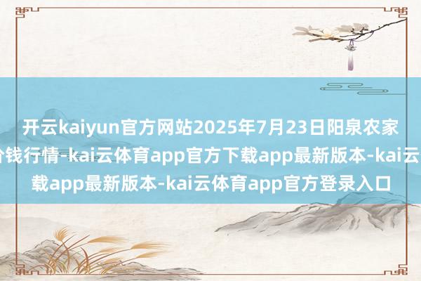 开云kaiyun官方网站2025年7月23日阳泉农家具批发阛阓有限公司价钱行情-kai云体育app官方下载app最新版本-kai云体育app官方登录入口